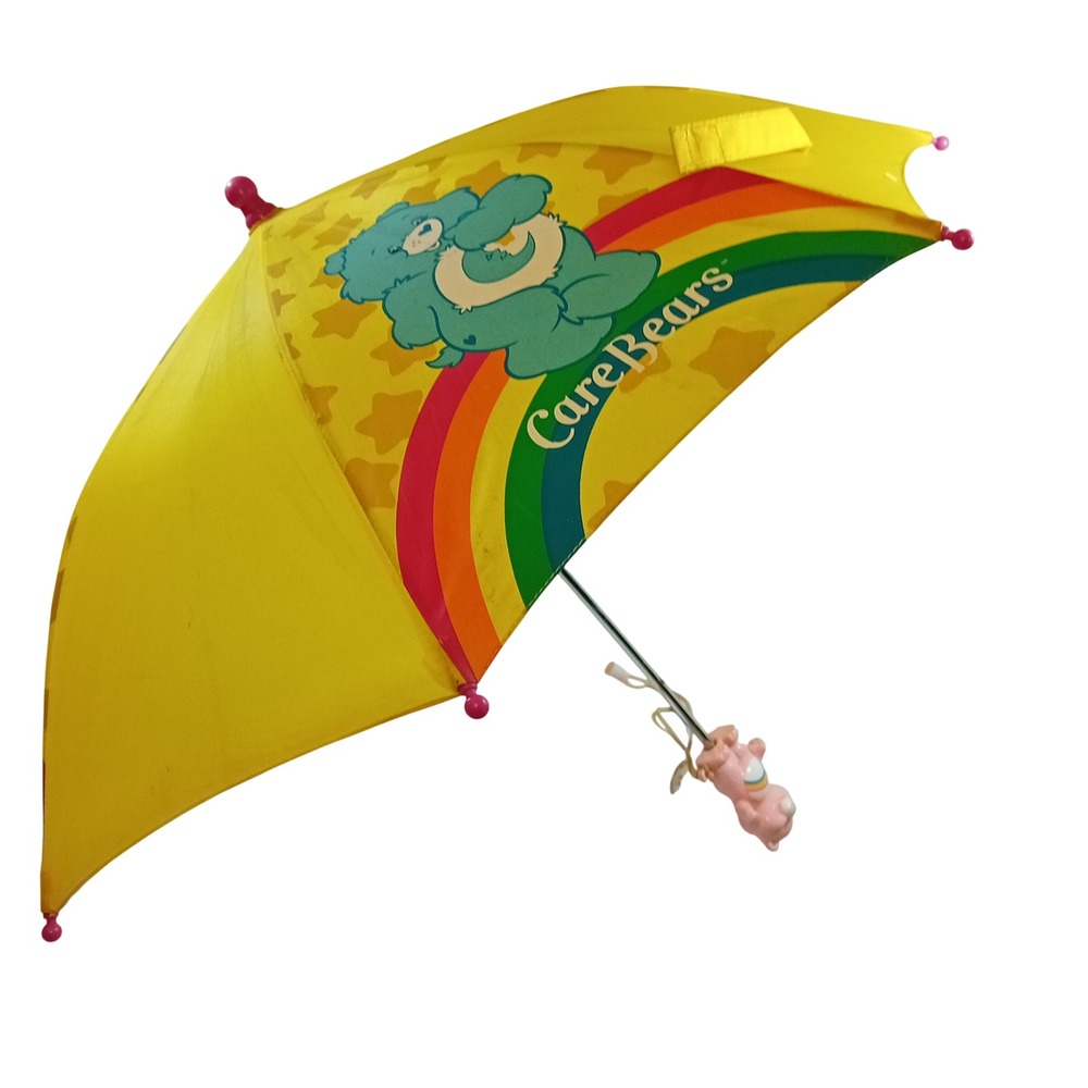 Vintage 80s Kenner Care Bears Children's Umbrella Share Bear Kidcore Nostalgia